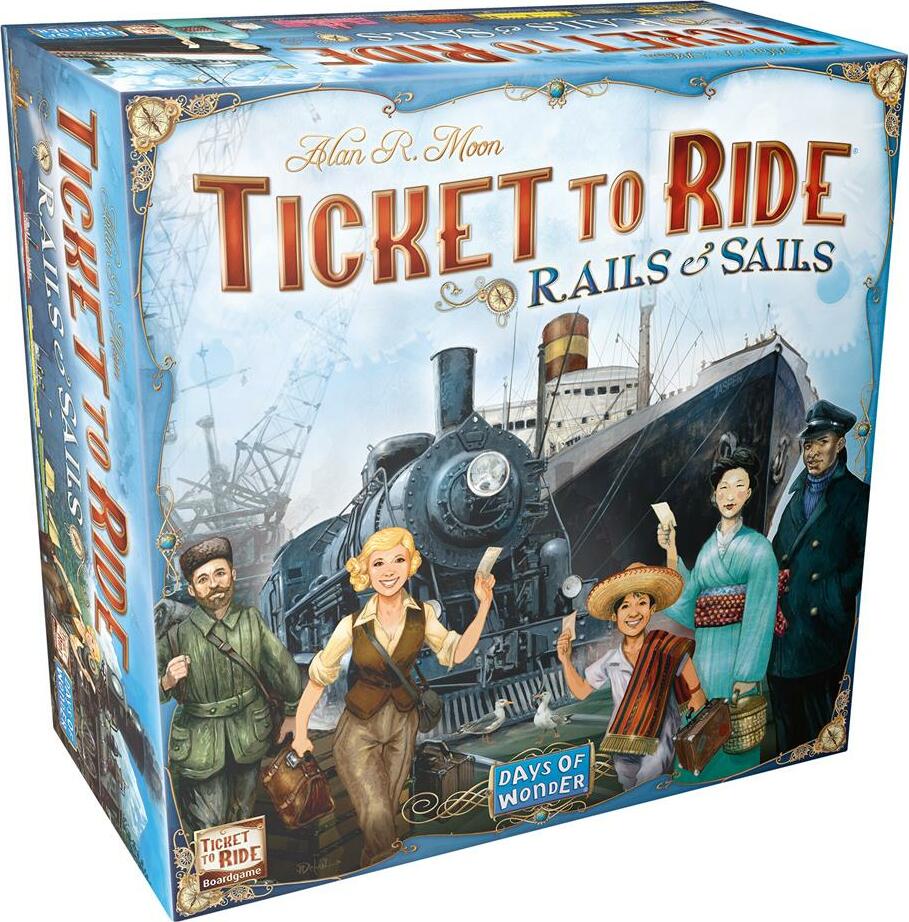 Ticket to Ride: Rails & Sails - Toy Box Michigan Ticket to Ride: Rails & Sails - Toy Box Michigan