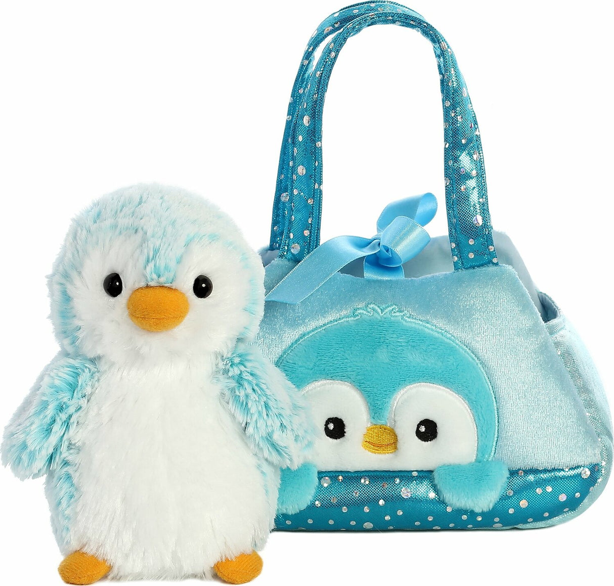 Aurora Fancy Pals 7" Pompom Blue