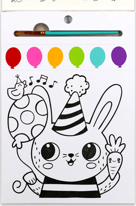 Paint Pages: Party Animals