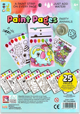 Paint Pages: Party Animals