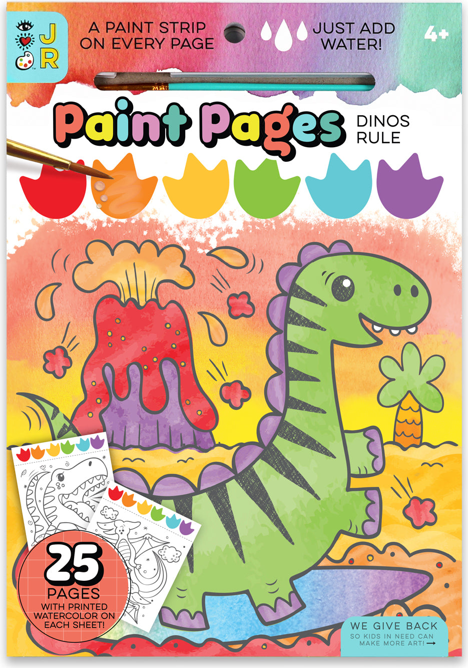 Paint Pages- Dinos Rule