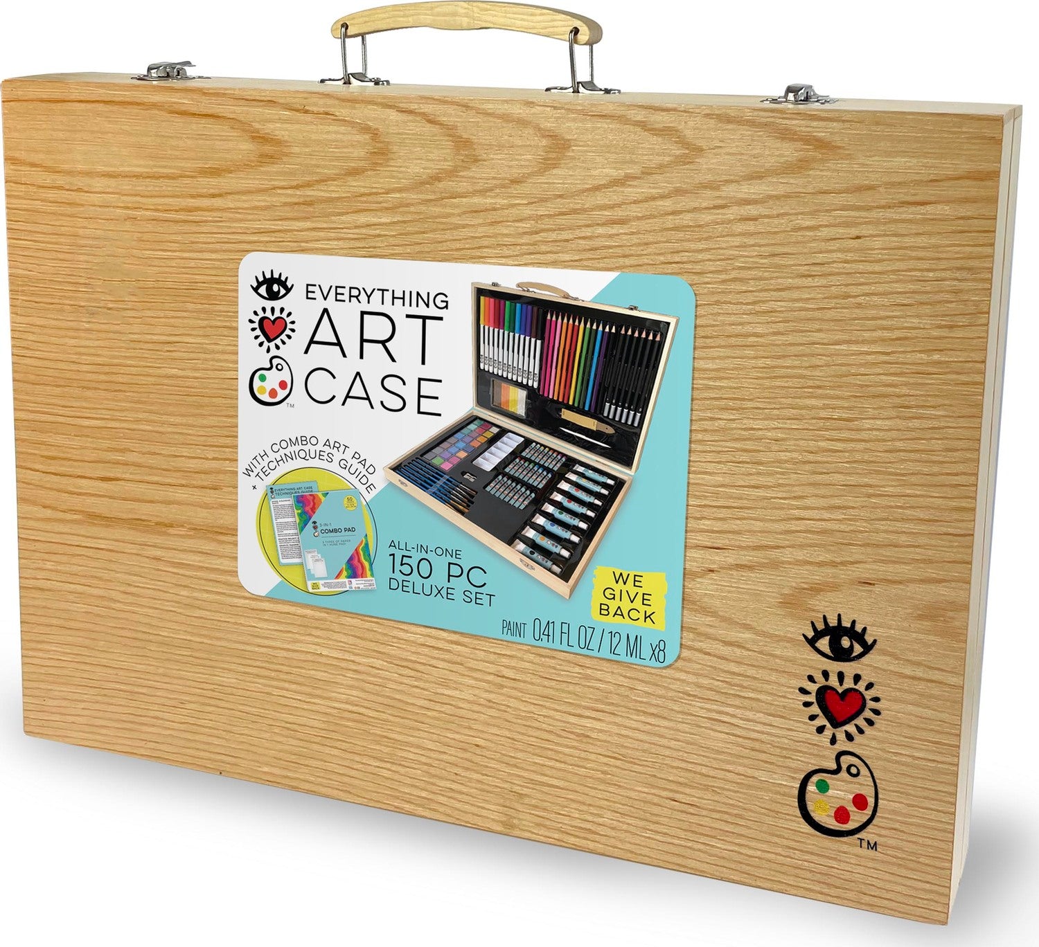 iHeart Art Deluxe Wooden Everything Art Case – Toy Box Michigan