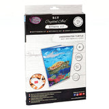 Crystal Art Notebook Kit Underwater Turtle