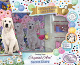 Crystal Art Secret Diary Kit County Pups