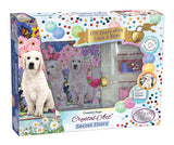 Crystal Art Secret Diary Kit County Pups