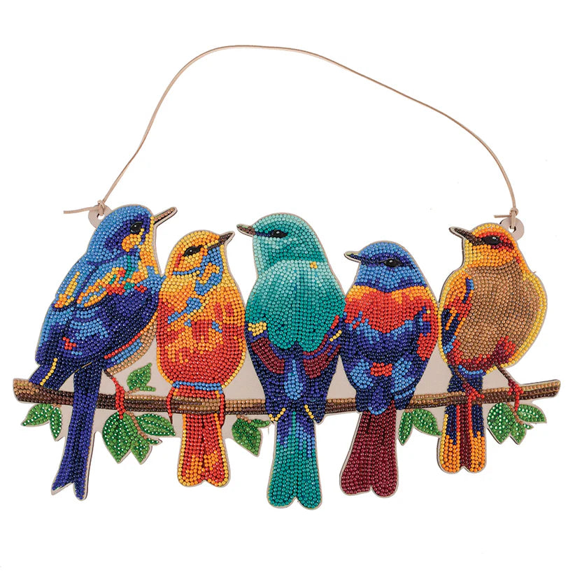 Crystal Art Deco Kit Hanging Song Birds