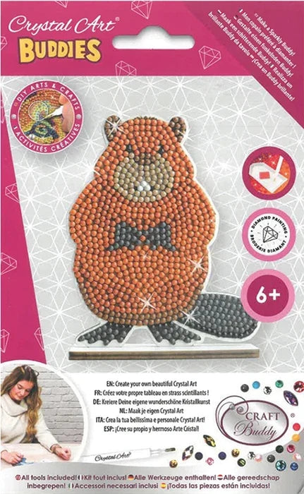 Crystal Art Buddies Beaver
