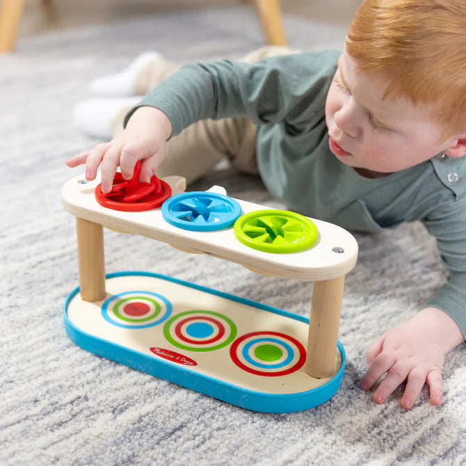 Match and Push Spinning Tops