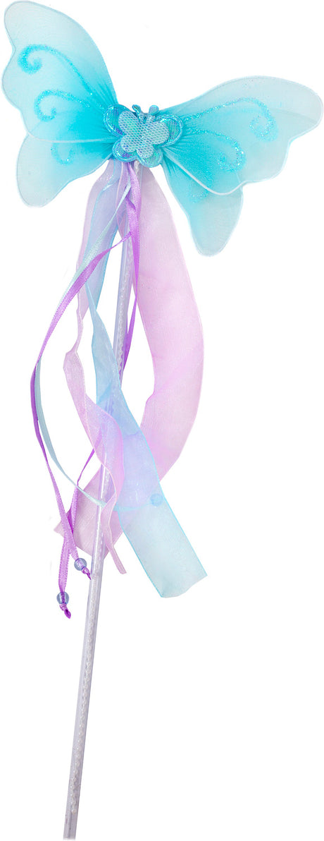 Butterfly Dress with Wings and Wand