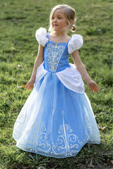Once Upon a Princess Glass Slipper Dress (Size 7-8)