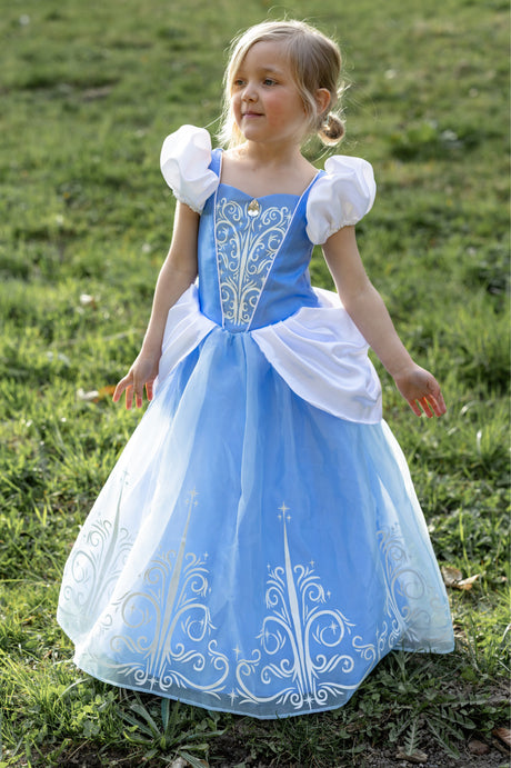 Once Upon a Princess Glass Slipper Dress (Size 7-8)
