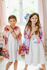 The 5th Avenue Purple Pailette Cape (Size 4-6)