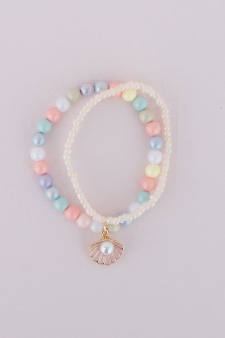 Boutique Pastel Shell Bracelet