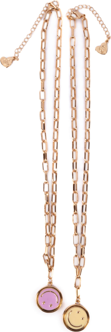 Boutique Chic All Smiles Spinner Necklace