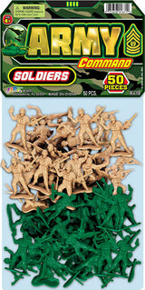 ARMY COMMAND SOLDIER 50PC