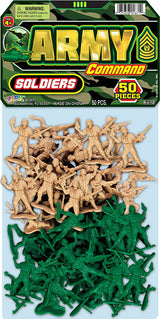 ARMY COMMAND SOLDIER 50PC