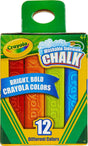 12 Ct. Washable Sidewalk Chalk