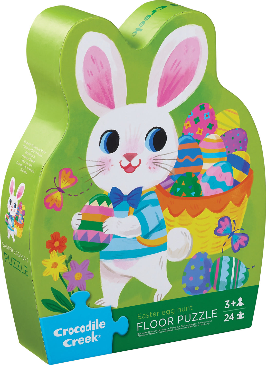 24-Pc Shaped Box Puzzle/Easter Egg Hunt
