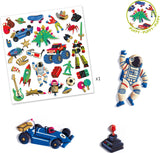 Pg Stickers Retro Toys