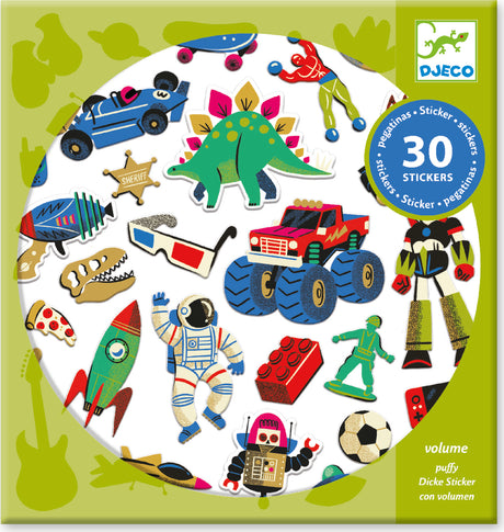 Pg Stickers Retro Toys