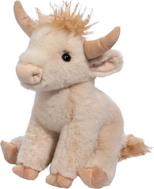 Laddie Cream Highland Cow Super Soft