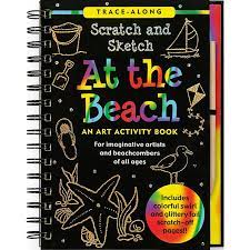 Scratch & Sketch At The Beach (Trace-Along)