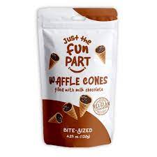 Waffle Cones Milk Chocolate