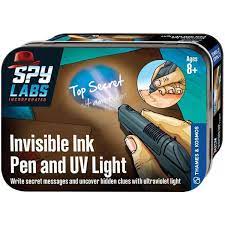 Spy Labs Invisible Ink Pen &amp; UV