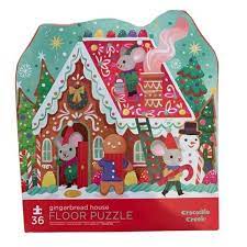 36 pc Gingerbread House Floor Puzzle