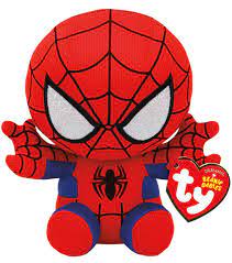 Spiderman Beanie Babies Small
