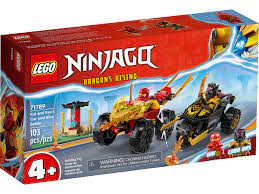 LEGO® Ninjago: Kai and Ras's Car and Bike Battle - Toy Box Michigan