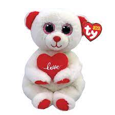 Desi Love White Bear Beanie Bel