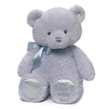 My 1St Teddy, Blue, 15 In