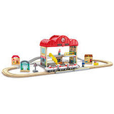 Portable Train Station Set