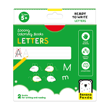 Looong Coloring books Letters