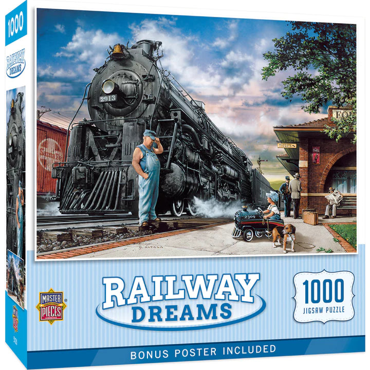 1000 pc Railway Dreams