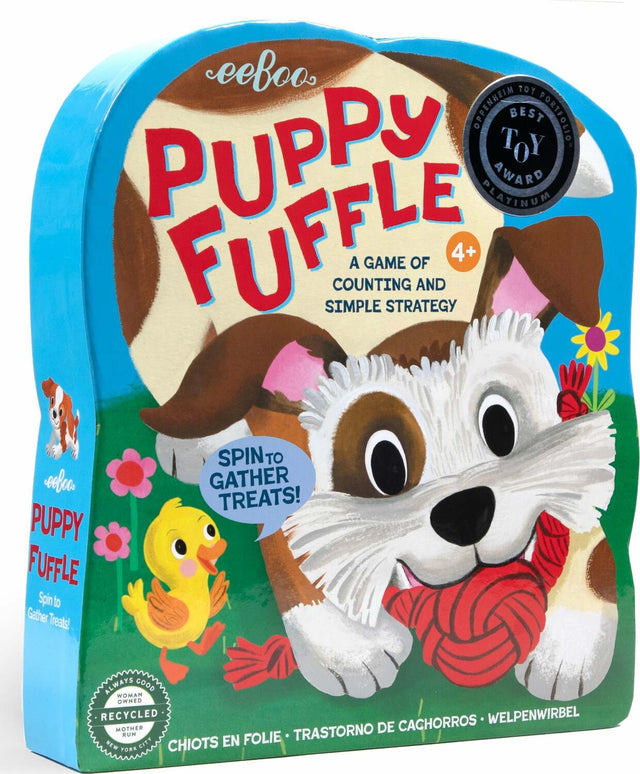 Puppy Fuffle Board Game (shaped box game)