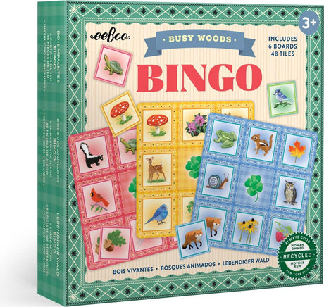 Busy Woods Bingo (medium square game)
