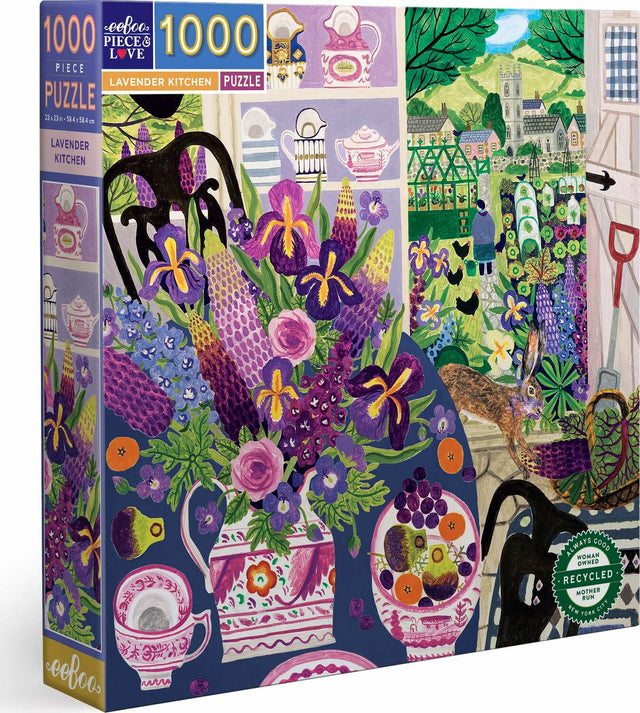 Lavender Kitchen (1000 piece square puzzles)