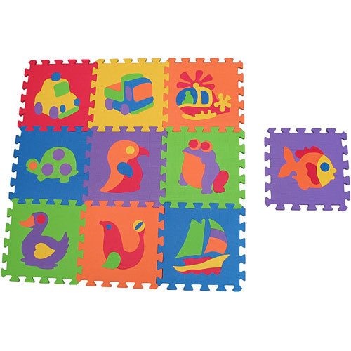 Edu Tiles - Puzzles - 10 Pc