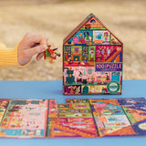 Haunted House 100 piece Shaped Box