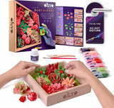 DIY Succulents Wood & Craft Sensory Art OKTO Passion