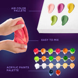 OKTO Air-Dry Clay 3D Painting Kit - Kit a Cat in a Flower Crown (11.8 x 15.7 in)