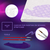 OKTO Air-Dry Clay 3D Painting Kit - Kit Hummingbirds (11.8 x 15.7 in)