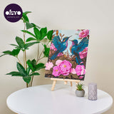 OKTO Air-Dry Clay 3D Painting Kit - Kit Hummingbirds (11.8 x 15.7 in)