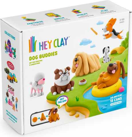 Hey Clay Dog Buddies
