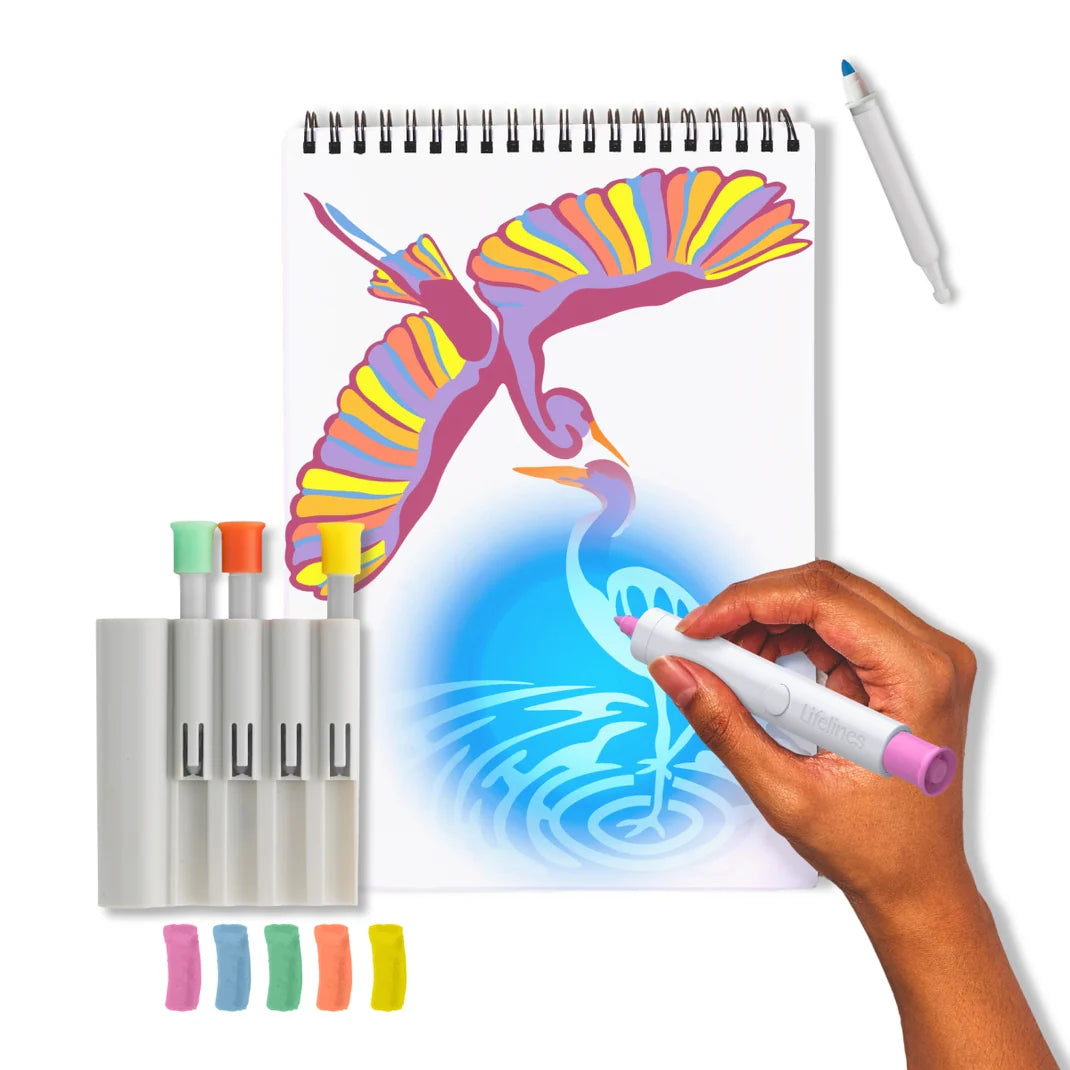 FlowArt Illuminate and Create UV Art Wildlife