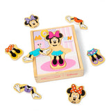 Disney Minnie Wooden Mix & Match Dress Up Puzzle