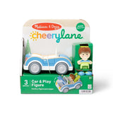 Cheery Lane Car and Play Figure Blue