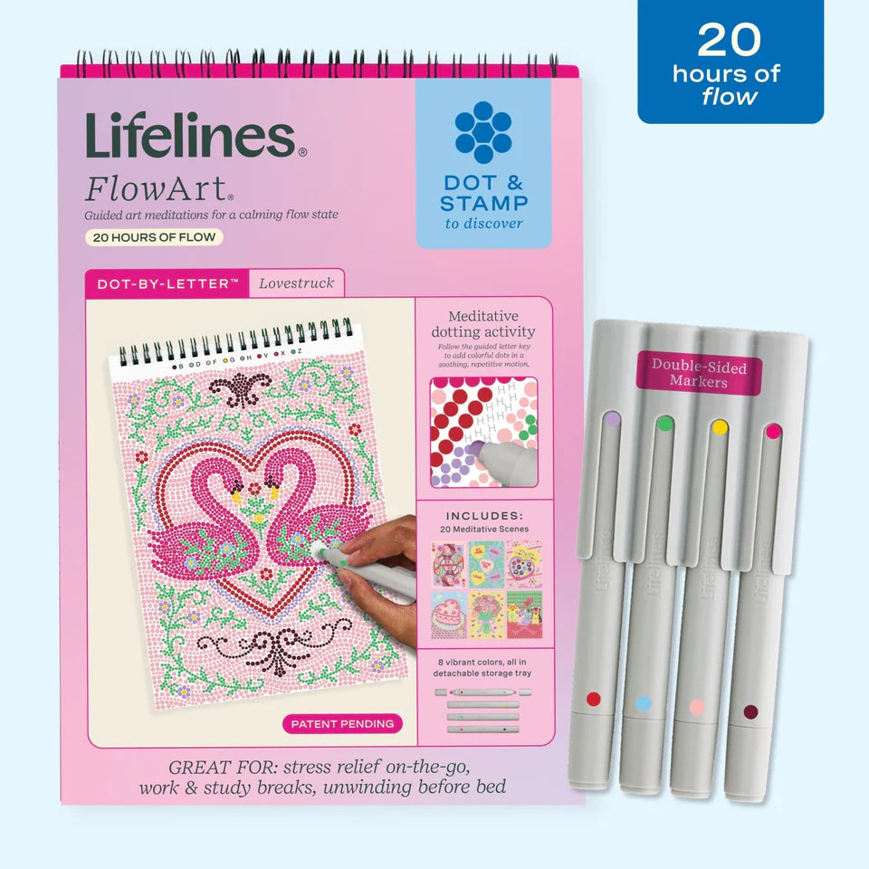 FlowArt Dot By Letter Lovestruck